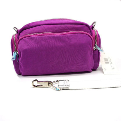 Nylon Medium Size Messenger Bag Fashion Shoulder Bag Purse Grey/Blue/Black/White