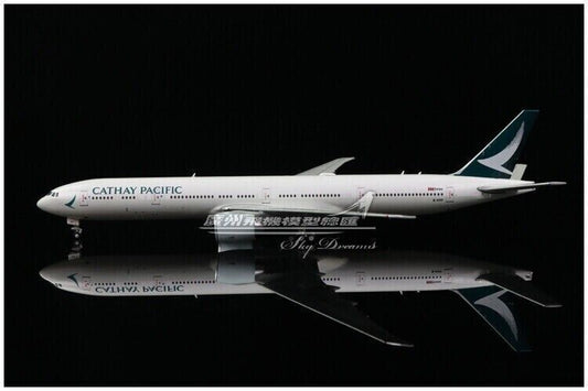1:400 JC Wings CATHAY PACIFIC BOEING 777-300ER Passenger Airplane Diecast Model