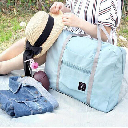Nylon Foldable Travel Bags Unisex Large Capacity Bag Luggage WaterProof Handbags