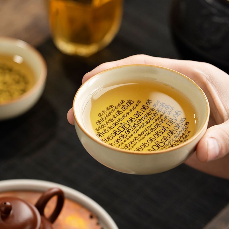 8.5CM Ceramic Tea Cup Master Cup Tea Cup Tea Set Porcelain Chinese Style