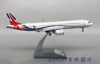 1:200 Inflight UNITED KINGDOM AIRBUS A321neo Passenger Airplane Diecast Model