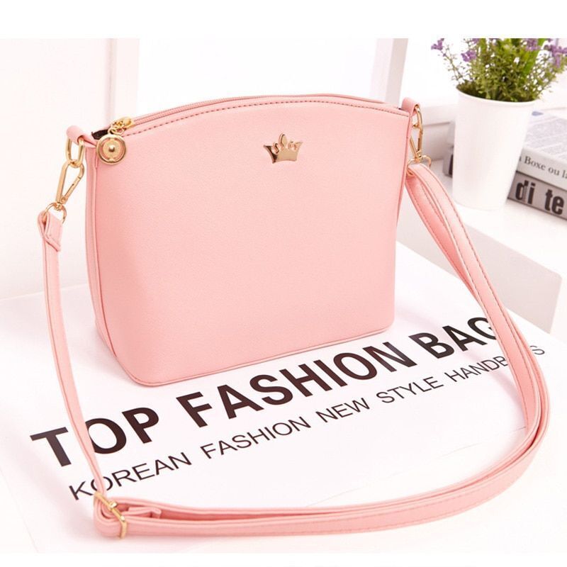 Leather Handbag Shoulder Bag Fashion Shell Messenger Crossbody Bags 24*19*10 CM