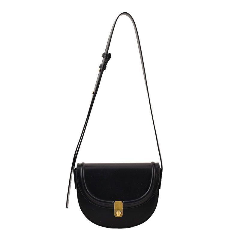 Shoulder Bag Versatile Bag Winter Texture Niche Saddle Bag Polyester Purse 1 PC