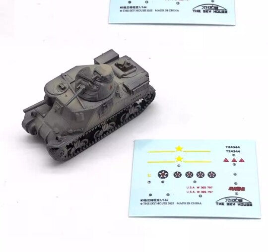 Palm Warfare 1/144 Small Scale Finished A028/A029/A030 M3 Lee Tank World Model