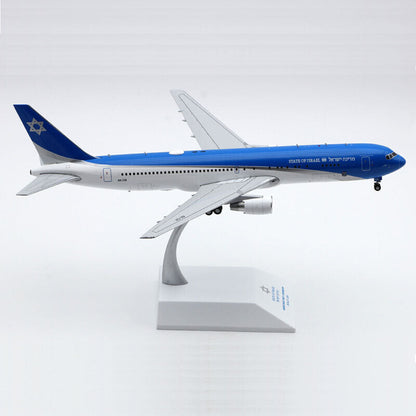 1:200 28CM JC Wings STATE OF ISRAEL B767-300ER Passenger Airplane Diecast Model