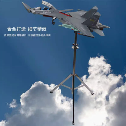 1:30 76CM J-16D Electronic Warfare Aircraft Fighter Diecast Military Plane Model