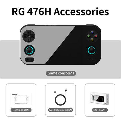 ANBERNIC RG 476H Retro Handheld Game Console Android 13 RG406H 5000mAh 4.7-inch