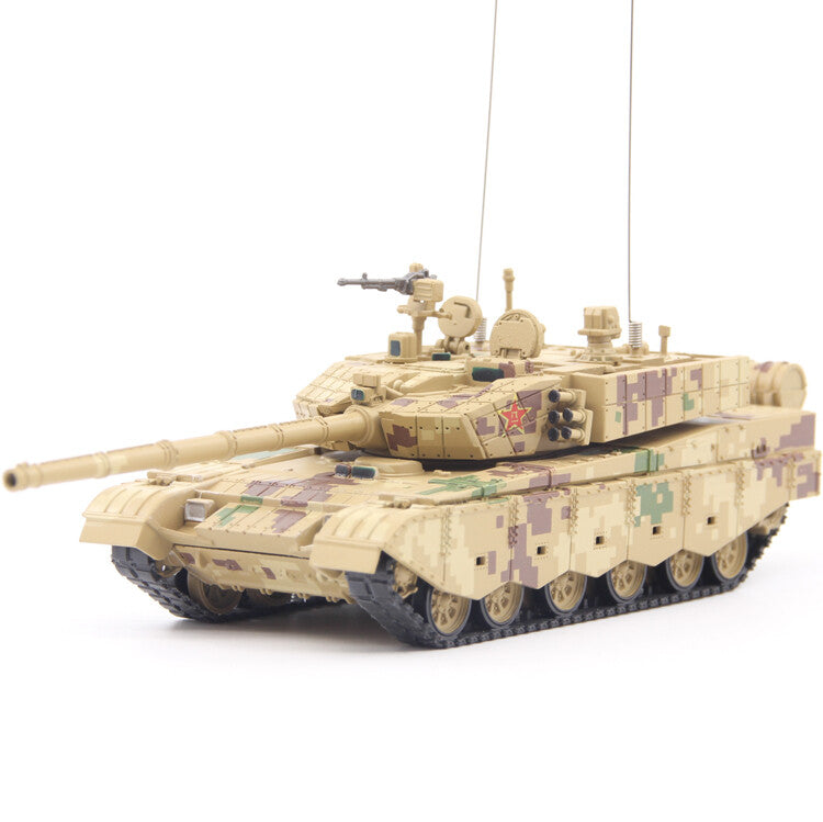 1:72Chinese Army 99A Main Battle Tank Desert Digital Camouflage Model Collection