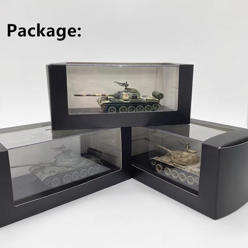 Homemade 1/72 Military Main Battle Tank Type 59 Finished Model Ornament Toys