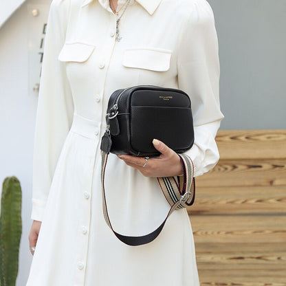 Cowhide Crossbody Bags Soft Leather Shoulder Messenger Bag Mobile Phone Wallet