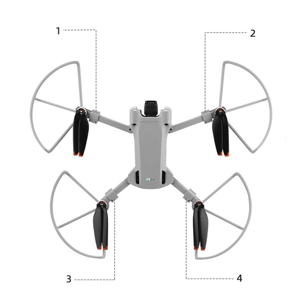 4Pcs Propellers Blades Protectors Props Guards for DJI Mini 3 Pro Drone Parts xx
