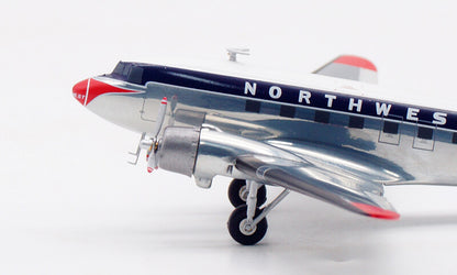 1:200 JC Wings NORTHWEST DC-3 Passenger Airplane Diecast Aircraft Model