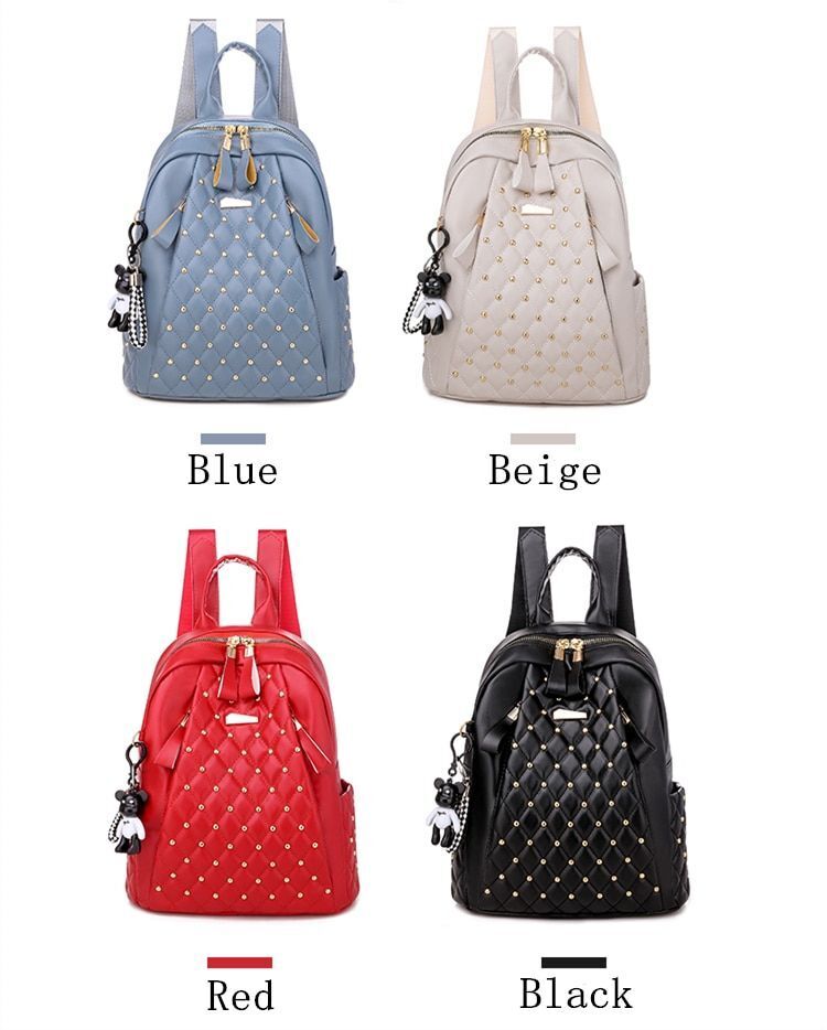 Vintage Backpack High Quality Leather Travel Shoulder Bags School Bags Pack 1 PC