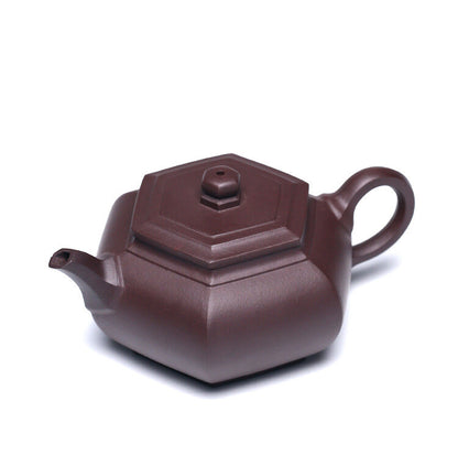 320ml Full Handmade Teapot Marked Real Yixing Zisha Purple Clay Original Ore Pot
