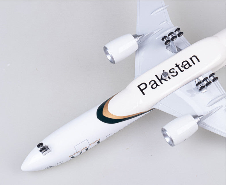 47CM 1:157 PIA Pakistan BOEING 777-300ER Airplane Landing Gears Resin Model