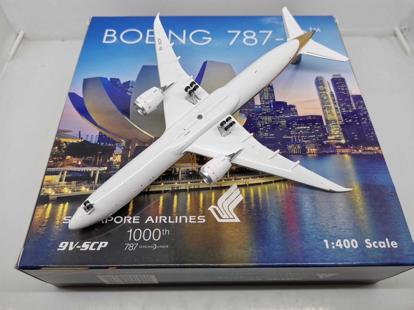 1:400 Phoenix SINGAPORE AIRLINES PACIFIC B787-10 Airplane Diecast Aircraft Model