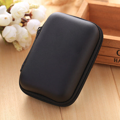 Unisex Mini Wallets Card Coin Purse Pouch Bags Portable Key Earphone Line Case