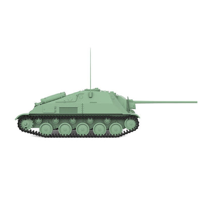 SSMODEL SS72607 1/72 25mm Military Model Kit Soviet SU-57B Tank Destroyer