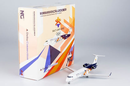 1:200 NG Model Delta Air Lines Bombardier CRJ200ER Plane Diecast Aircraft Model