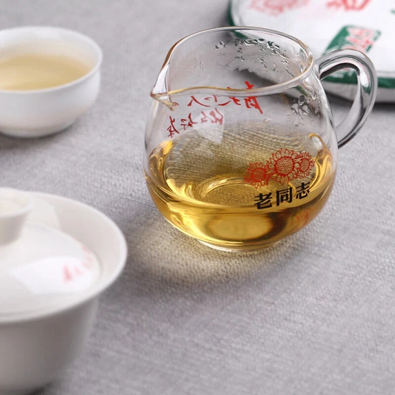 HAIWAN Brand Old Comrade Classic 9948 Pu-erh Tea Cake 2021 357g Raw Puer Tea