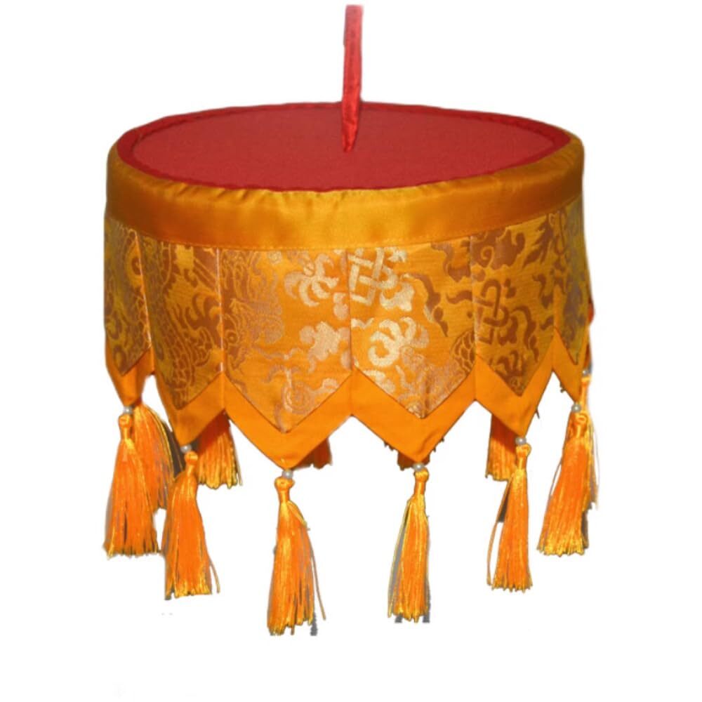 Buddhist Temples Small Umbrellas Yellow Small Treasure Banners