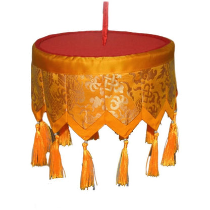 Buddhist Temples Small Umbrellas Yellow Small Treasure Banners