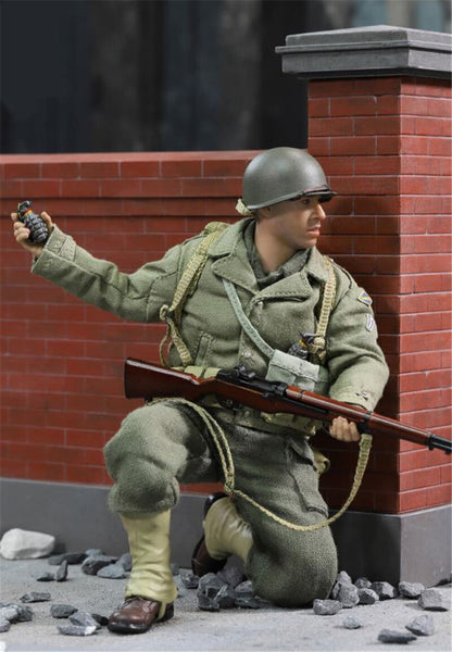 DID Palm Hero Series WWII US 2nd Ranger Battalion 3rd Private Caparzo 1/12 Model