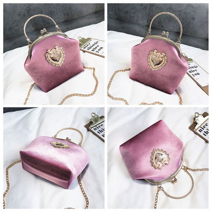 Handbag Shoulder Bag Fashion Tote Bag High Quality Chain Crossbody Bag 16*16*7CM