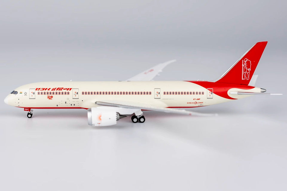 1:400 NG Model AIR INDIA BOEING 787-8 Passenger Airplane Diecast Aircraft Model