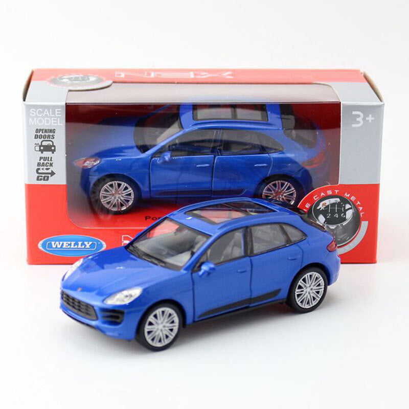 1/36 Scale Porsche Macan Turbo Model Car Diecast Toy Cars Kids Toys for Boys