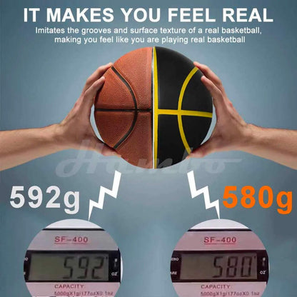Silent Basketball Indoor Size 7 | Quiet Dribble Foam Ball