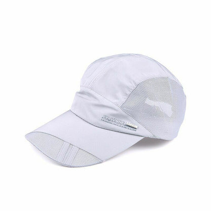 Summer Outdoor Sport Cap Quick Dry Breathable Hiking Fishing Running Sun Hat