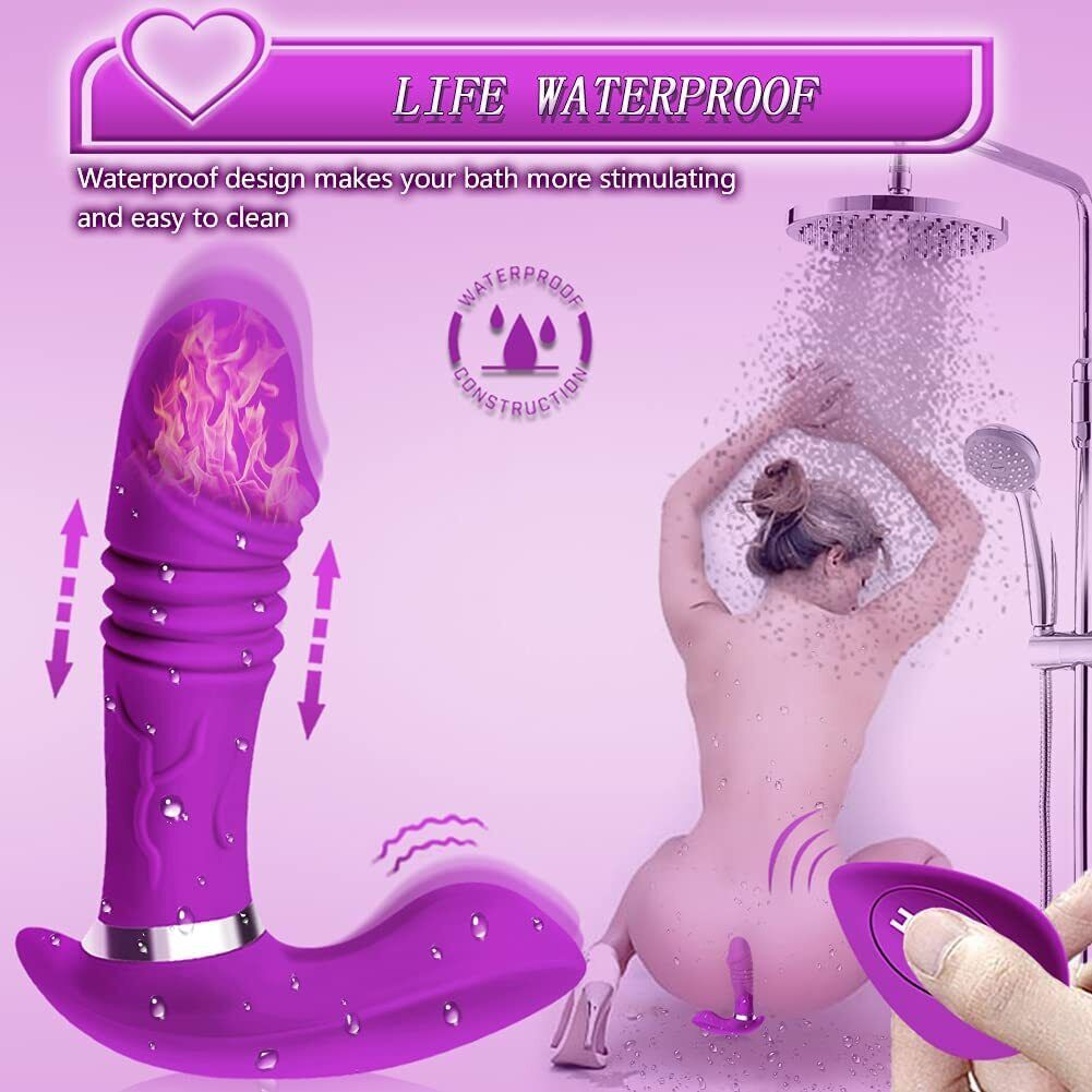 Wearable Thrusting Vibrator Suck Dildo G-Spot Massager consoladores para mujer