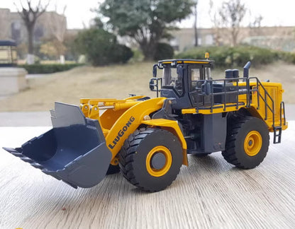 1:50 24CM LIUGONG 8128H Wheel Loader Construction Machine Vehicle Diecast Model
