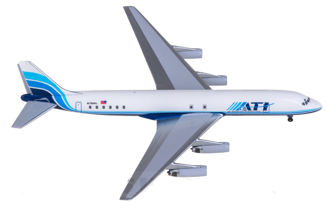 1:400 AeroClassics Air Transport International DC-8-62C Airplane Diecast Model