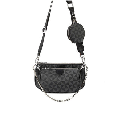 Handbag Women Shoulder Bag Purse Handbag Pouch Crossbody 23*13*11 CM Brown Black