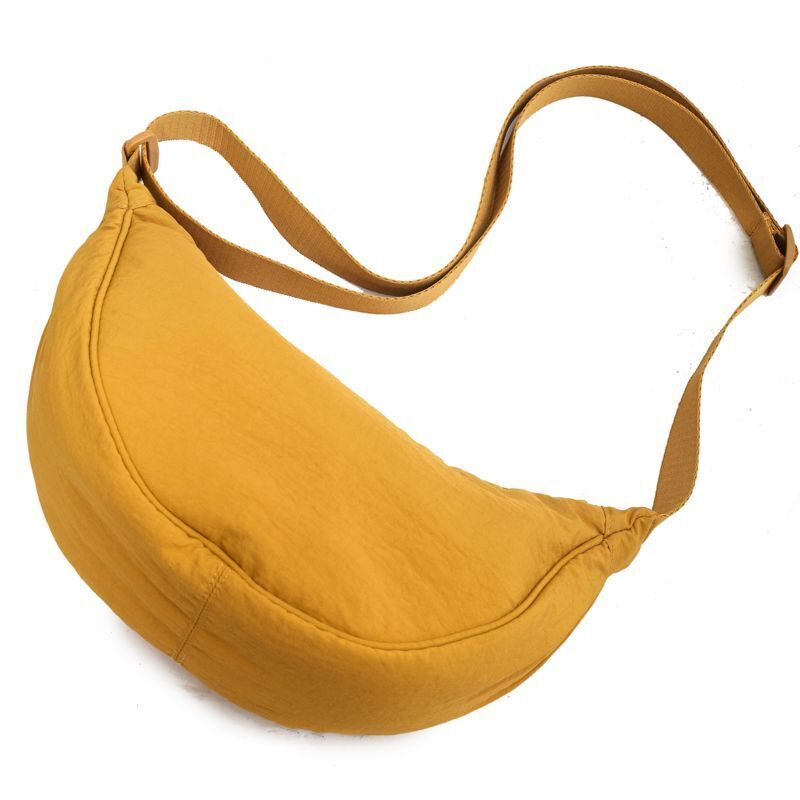 Hobos Side Shoulder Bag Nylon Plus Cotton Messenger Bag Travel Handbag 31*15*9CM
