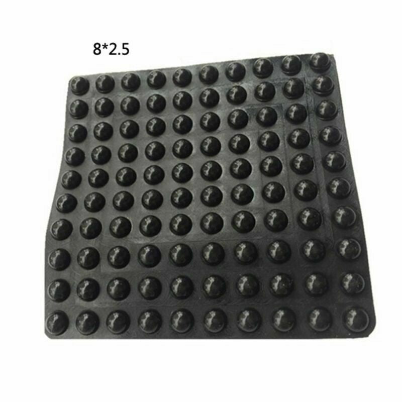 100 PCS Self-Adhesive anti collision Rubber Feet Small Round Bumpers 8mm H