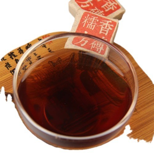 云南 Ripe Pu'er 茶 Mellow 方砖 Puerh 迷你茶普洱砖 500 克-