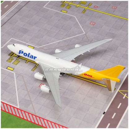 1:400 JC Wings Polar Air Cargo BOEING 747-8F Airplane Diecast Aircraft Model