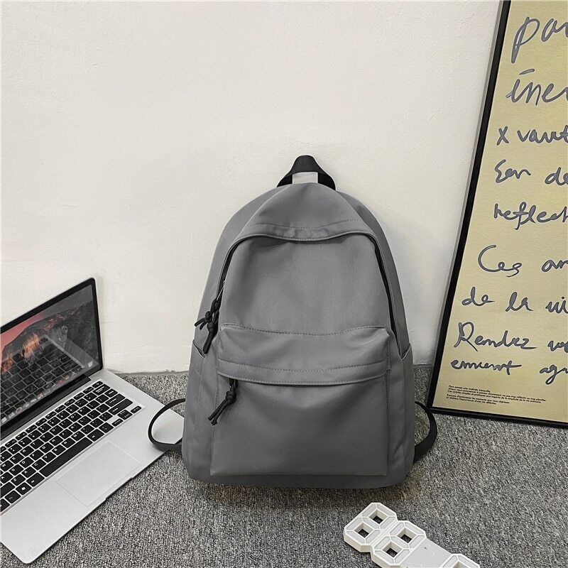 Woman School Backpack Man College Student Travel Schoolbag Teenage Girl Boy