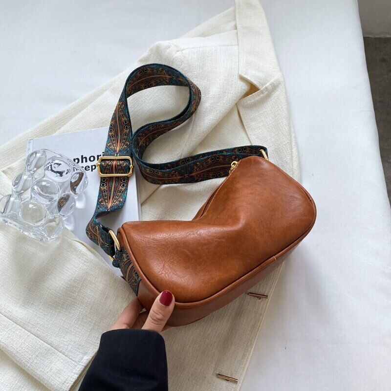 Crossbody Bags Women Small Leather Pillow Shoulder Handbags and Purses