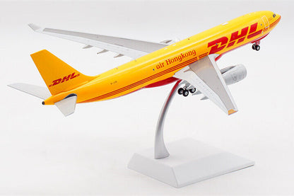 1:200 30CM JC Wings Air Hongkong DHL AIRBUS A330-200F Airplane Diecast Model