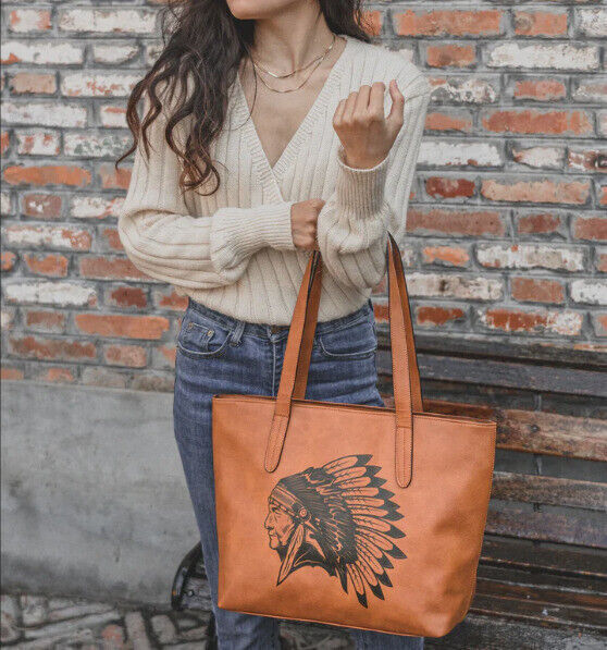 Celela Fashion Women Vintage Indian Print Tote Crossbody Handbag Bags Purse