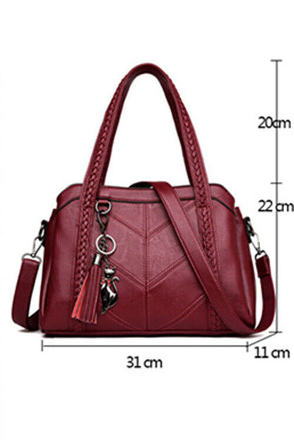 Female Shoulder Bag Handbag Daily Tote Ladies Leather Crossbody Bag Women's Bag