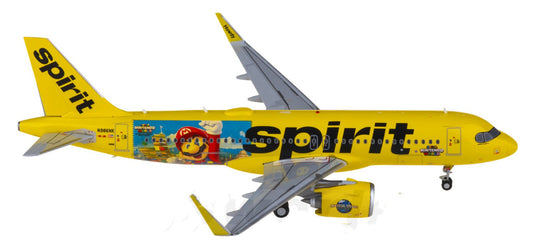 1:200 JC Wings Spirit Airlines Airbus A320neo Airplane Diecast Aircraft Model