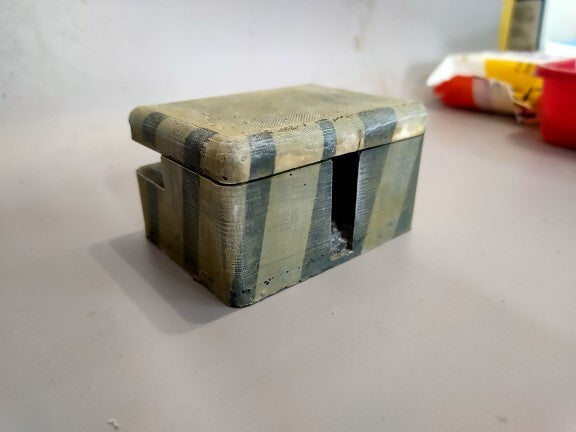 1/72 Bunker Model for Tank War Scenarios