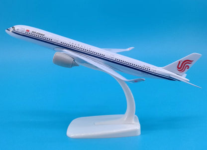 20CM AIR CHINA AIRBUS A350 Passenger Aircraft Metal Plane Diecast Airplane Model