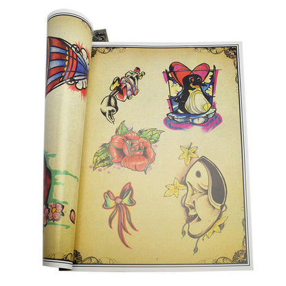 Tattoo Book Traditional Body Art Tattoo Flash Book Designs Tattoo Reference Book