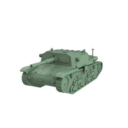 SS200686 1/200 Military Model Kit Italy M41 75mm/L32 Gun Motor CarrItalyge
